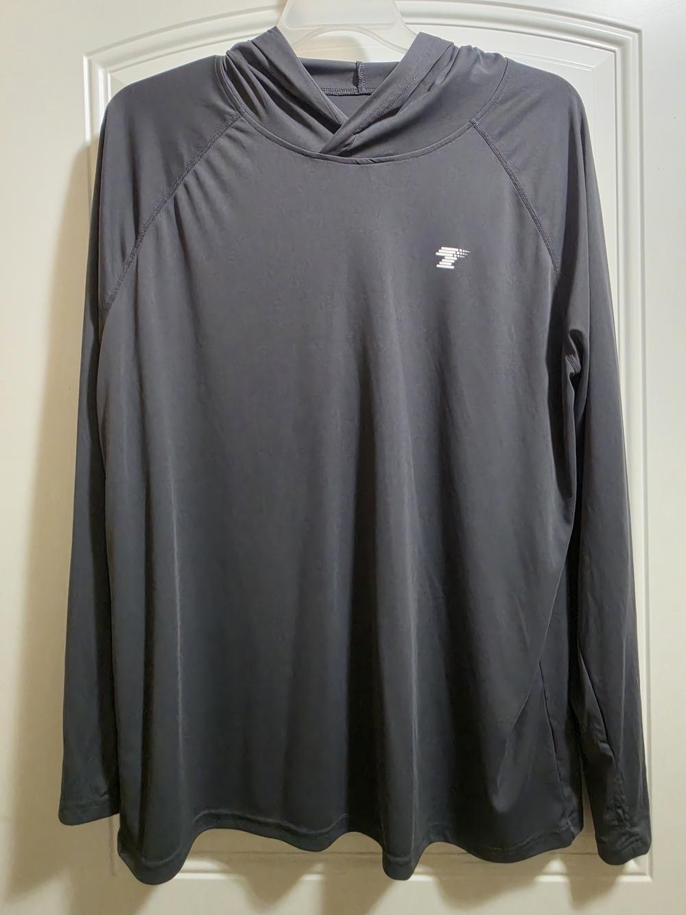 Performance Hooded Long-Sleeve Top - Charcoal